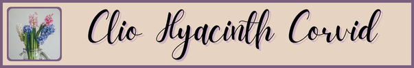 Clio Hyacinth Hartzer banner